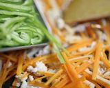 もずくと鶏ひき肉の中華風。作り方5写真
