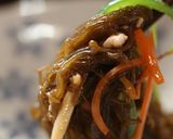 もずくと鶏ひき肉の中華風。作り方8写真