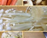 白菜と肉団子のしょうがスープ作り方2写真