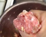 白菜と肉団子のしょうがスープ作り方5写真