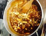 秋の味覚たっぷり煮込みハンバーグ*作り方3写真