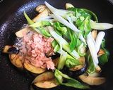 麺つゆで‥ 茄子と卵の和風スパゲッティ作り方5写真