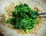 ひと手間かけて♡ほうれん草の胡麻和え♡作り方10写真