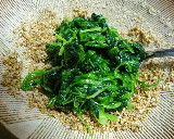 ひと手間かけて♡ほうれん草の胡麻和え♡作り方10写真
