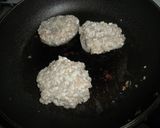 鶏ミンチ、豆腐、れんこん、ふわっバーグ作り方4写真
