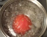 簡単まるごとトマトのノンオイルサラダ♪作り方1写真