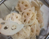 れんこんたらこマヨ和え作り方1写真