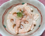 れんこんたらこマヨ和え作り方4写真