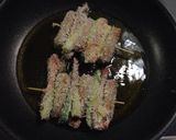 ウインナーと残り野菜の串カツ作り方4写真