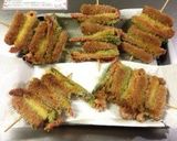 ウインナーと残り野菜の串カツ作り方5写真
