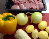 鶏肉と根菜のレモングリル作り方1写真