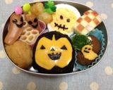 キャラ弁☆ハロウィンお弁当♪作り方1写真