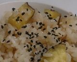 簡単！秋のさつまいもご飯！作り方4写真