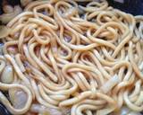 お弁当、ランチに♪冷凍唐揚げで親子うどん作り方4写真