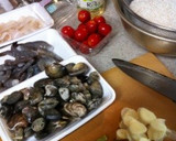 わたしの・簡単パエリヤ作り方1写真