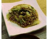 白菜と生姜の豚挽肉あんかけ作り方5写真