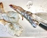 背開き海老フライ◆タルタルソースをかけて作り方4写真