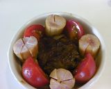 ココットカマン*お花畑のハンバーグ♬作り方4写真