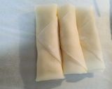 エビ焼売とタルタルソースの簡単春巻き作り方4写真