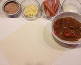 残ったカレーのアレンジ① カレー春巻作り方1写真