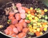ひじきとウインナーのカラフル煮♡作り方3写真