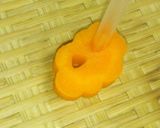 【保育園お弁当飾り】にんじんでハロウィン作り方5写真