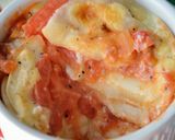 ココットカマンで♥簡単トマトラザニア作り方8写真