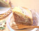 HM☆ココアとクリチのマーブルケーキ♪作り方8写真