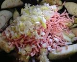 茄子と豚挽き肉の味噌炒め作り方5写真
