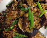 茄子と豚挽き肉の味噌炒め作り方8写真