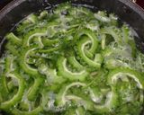 簡単！麺つゆdeゴーヤのピリ辛浅漬け作り方2写真
