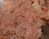 レンジで出来る‼みそ煮ハンバーグ作り方8写真
