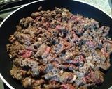 材料2つ☆牛肉のソース焼き作り方2写真