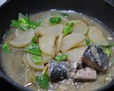 買い物に行けない日に！缶詰でぶり大根作り方4写真
