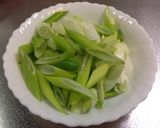 ネギベーコン炒め作り方1写真