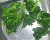 簡単！ ほうれん草納豆作り方1写真