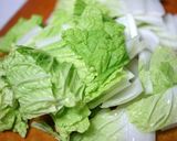白菜のとろろ煮作り方1写真