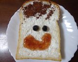 お絵かきパン♪ビッグスマイル♪作り方3写真