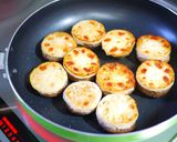 市販鶏団子で椎茸と蓮根の肉詰め餡作り方8写真