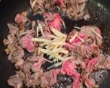 牛肉とおくらの炒めもの作り方2写真