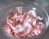 山芋と豚肉の甘辛炒め作り方2写真