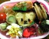 食の細い子にも＊小さめのキティちゃん弁当作り方4写真
