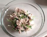 ささみと水菜のキムチ和え作り方4写真