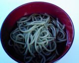 なめこと冷やし茶そばで♪さっぱりお椀作り方4写真
