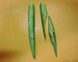 わさび風味　オクラのなめたけ和え　どすぇ作り方4写真