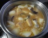 ☆　鶏肉と根菜のみそ煮込み　☆作り方6写真