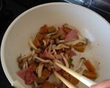 ＊南瓜を使った茹でないクリームパスタ＊作り方2写真