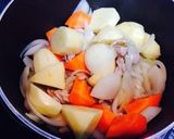 ささっと簡単豚肉じゃが作り方3写真
