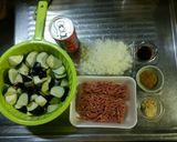 ナスのドライカレー♪作り方1写真