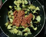 ナスのドライカレー♪作り方3写真